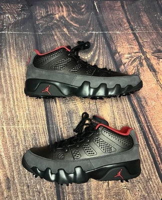 Nike Air Jordan 9 Retro Bajo Golf Gris Carbón Negro Para hombres Talla 9.5 FJ5934-002 Foto 1 de 4