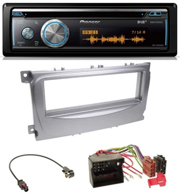 Pioneer MP3 DAB USB CD Bluetooth Autoradio für Ford Galaxy C-Max Focus ab 2007 s - Bild 1 von 4