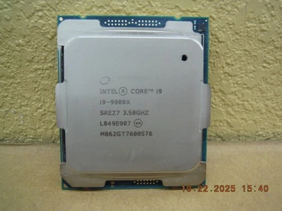 Intel Core i9-9900X CPU | 3.50GHz | 10-Core | SREZ7 | LGA2066 * Tested - Image 1 of 4