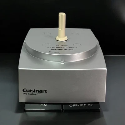 Cuisinart Pro Custom 11 DLC-8SBCYP1 Food Processor Base Motor Tested Working - Image 1 of 4