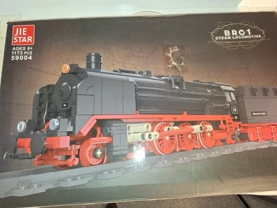 Jie Star 59004 BR01 DB Steam Loco Kit.Unopened/sealed in Box.Similar to L E G O. - Image 1 of 4