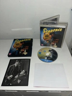 Scarface Blu-ray 1932 Premium Collection Poster Artcards Paul Muni Boris Karloff - Image 1 of 4