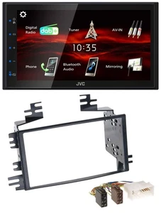 JVC USB Bluetooth MP3 DAB 2DIN Autoradio für Kia Rio Rio5 Sportage Hyundai Accen - Bild 1 von 8