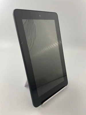 Amazon Kindle Fire 7 5th Gen SV98LN Black 7" Cracked Tablet Spares & Repairs #A - Image 1 of 4