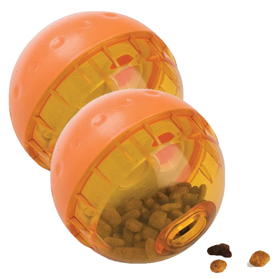 OurPets IQ Treat Dispensador de Alimentos Interactivo Perro, 4 Pulgadas (Paquete de 2)(colores m... Foto 1 de 4