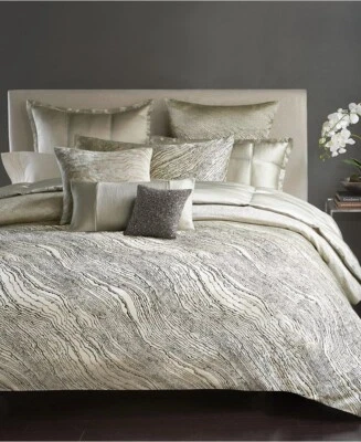 Donna Karan Home Modern Pulse European Sham $190 Nuevo en Paquete Foto 1 de 4