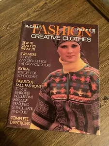 Vintage Back Issue of McCall's Magazine - Creative Clothes - Picture 1 of 1