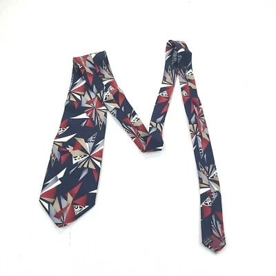 Brandini Le Collezioni Hombre Corbata Seda Hecha en Italia De Colección Ancha Abstracta Nueva Foto 1 de 4