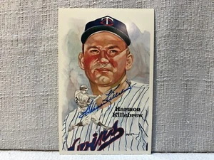 Harmon Killebrew Signed Autographed Perez Steele Hall of Fame Postcard #188 JSA - Picture 1 of 3