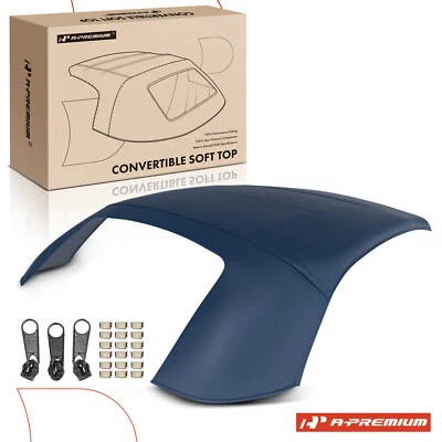 Tapa blanda convertible azul para Mercedes-Benz C209/C207/A209 CLK350 CLK320 CLK500 Foto 1 de 4