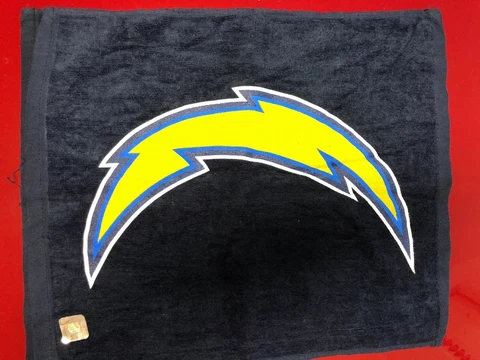 NFL Los Angeles Chargers *Official* Fan Rally Towel Golf Cotton Blue *Brand New* Cover