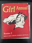 Girl Annual Number 1 Vintage 1950S Childrens Book Sport School Stories Jokes