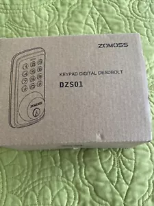 Zomoss Keypad Digital Deadbolt DRZ-A SNL New Open Box - Picture 1 of 9