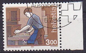 v5929 Schweiz/ Berufe MiNr 1533 o Ersttagstempel - Imagen 1 de 1