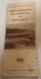 Bear Creek vintage Brochure Whitehorse Yukon Canada BR6 - Picture 1 of 2