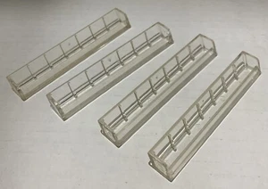 Scrabble Game Folio Edition Travel REPLACEMENT RACKS 2001 Parts (4) Tile Holders - Picture 1 of 2