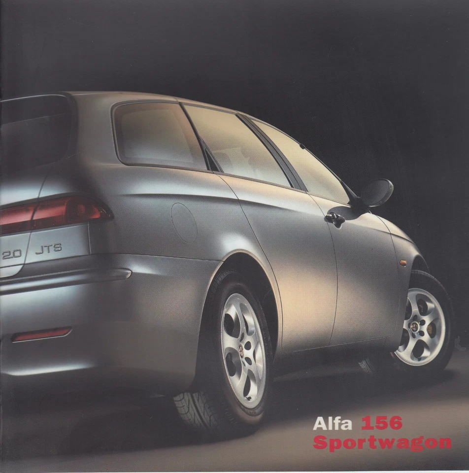 Folleto ALFA ROMEO 156 SPORTWAGON 2002 -alemán- Foto 1 de 1