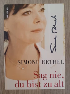 Simone Rethel original handsignierte Autogrammkarte / Autorin T25 - Bild 1 von 2