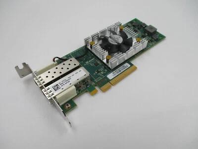 Dell QLE2662L 16Gbps SFP+ Dual Port Low Profile HBA Card Dell P/N: 03PCN3 Tested - Image 1 of 4