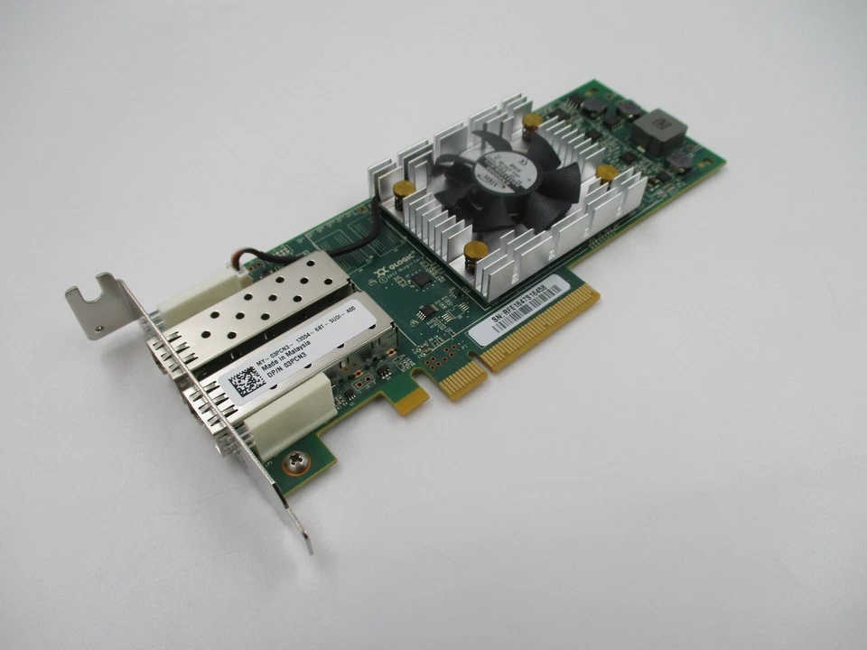Dell QLE2662L 16Gbps SFP+ Dual Port Low Profile HBA Card Dell P/N: 03PCN3 Tested - Image 1 of 4