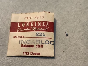 Bastón de equilibrio Longines 22L Incabloc NOS  - Imagen 1 de 2