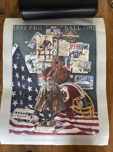 VTG NFL WASHINGTON REDSKINS POSTER 1982 FOOTBALL Since 1932 - Picture 1 of 8