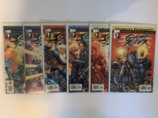 Ghost Rider #1-6 (Complete 2001 Marvel Knights Series) Full lot set 1 2 3 4 5 6