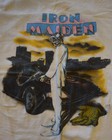 Iron Maiden VICE IS NICE 1987 Florida Event Shirt size L REAL DEAL no bootleg!