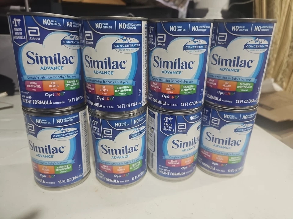 Abbott Similac Advance Concentrated Liquid Baby Formula 13 fl oz (Case of 8) - Image 1 of 3