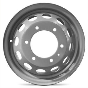 Wheel For 20-23 Ford Transit 350 DRW 6 Lug 180mm Silver 16x6 Inch Steel Rim