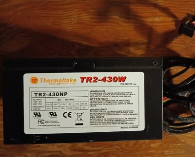 Thermaltake TR2-430W PSU - 430W Black Power Supply W0070RU - Image 1 of 3