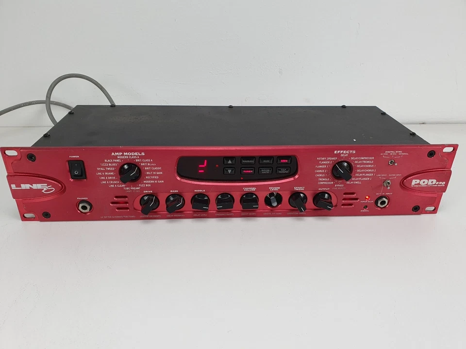 Line 6 POD pro - Guitar amp module - Needs TLC - Image 1 of 4
