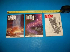 Analog Magazine  Science Fiction  (3 mags Jan. Feb. Mar.)  Vintage 1966 - Bild 1 von 2