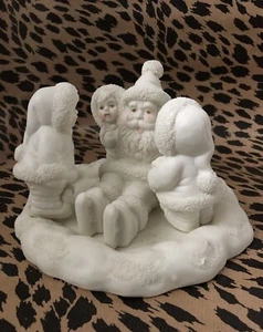 Snowbabies (Dept 56-Style) Large Collectible/Ornament Father Christmas/Santa - Picture 1 of 14