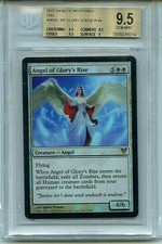 MTG Angel of Glory's Rise BGS 9.5 Foil Avacyn Magic Card Amricons 5014 Z5