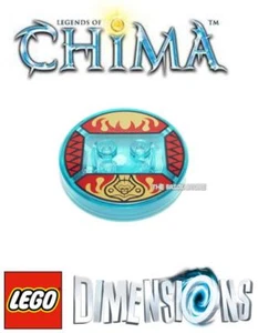 LEGO - DIMENSIONS LAVAL FUN PACK TOY TAG - CHIMA - 71222 - BESTPRICE +GIFT - NEW - Picture 1 of 3