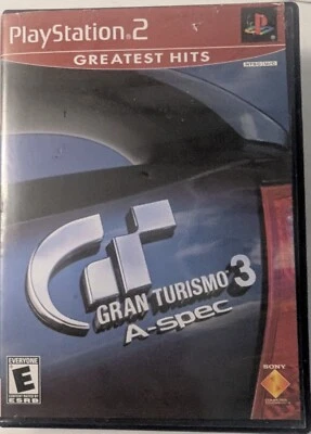 Grand Turismo 3 PlayStation 2 PS2 Grandes éxitos probado y funciona sin manual Foto 1 de 4