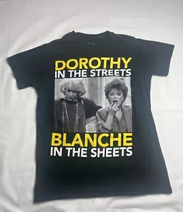 Camisetas doradas para niñas talla gráfica pequeña para mujer Dorothy Blanche camiseta ex sm - Imagen 1 de 6