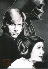 Star Wars Galaxy 2018 Orange [25] Base Card #10 A Family Affair