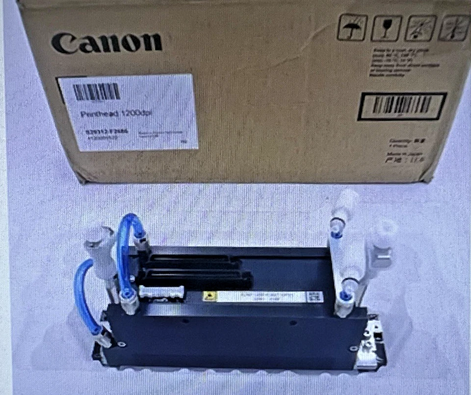 Cabezal de impresión Canon varioPRINT serie iX S29312-F2686 f1200dpi KJ4B-1200-F19ST-OCE1 Foto 1 de 4