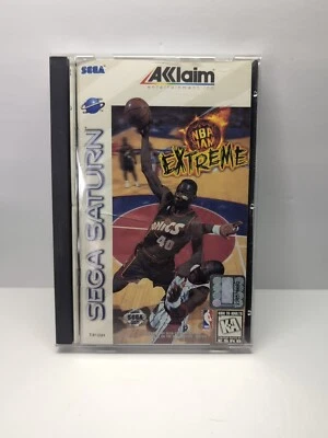 NBA Jam Extreme (Sega Saturn, 1996) Complete CIB w/ Reg Card MINTY DISC FAST VGC - Image 1 of 4