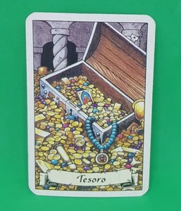 HEROQUEST HERO QUEST PARTI DI RICAMBIO CARTA TESORO  TRAPPOLA ITALIANA  N2 - Foto 1 di 2