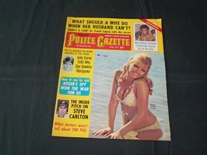 1973 JUNE THE NATIONAL POLICE GAZETTE MAGAZINE-JUDY CARNE-STEVE CARLTON - B 5787 - Picture 1 of 4