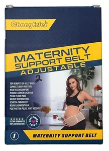 Chong Erfer Plus Size Black Maternity Support Belt Adjustable New No. C12 NEW #1 - Picture 1 of 4