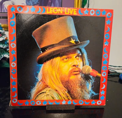 Leon Russell Leon Live Vinyl   3LP'S 1973 Tri-Gatefold Original Press NM R64 - Image 1 of 4