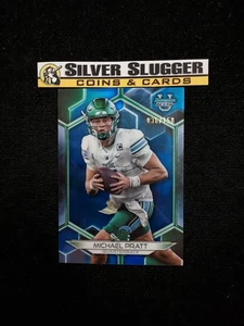 2023 Michael Pratt Bowman Best U True Blue Refractor /150 #24 Tulane - Picture 1 of 2