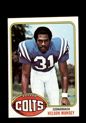 1976 Topps #153 Nelson Munsey Baltimore Colts NM-MT - Image 1 of 2