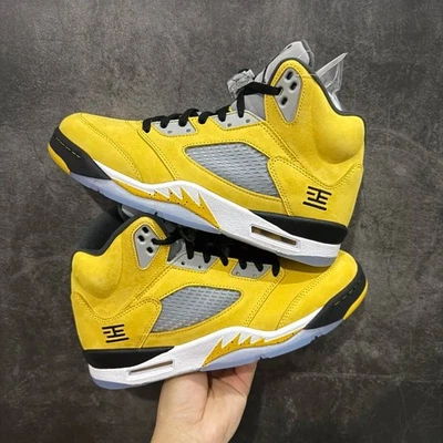 🎁Para ti | Zapatos para hombre Air Jordan 5 Retro T23 'Tokio' 2025 amarillos Foto 1 de 4