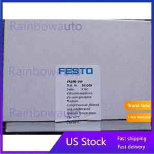 NUEVO GENERADOR DE VACÍO FESTO 162509 VADMI-140 Series D702 *se envía rápido desde ee. uu.* - Imagen 1 de 4