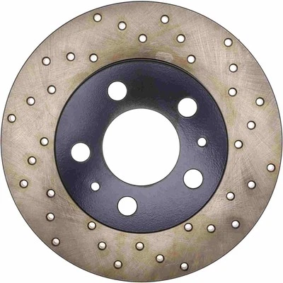 Rotor de freno de disco delantero izquierdo Mechanics Choice para 1967-1972 Volvo 142, 144, 145 Foto 1 de 3